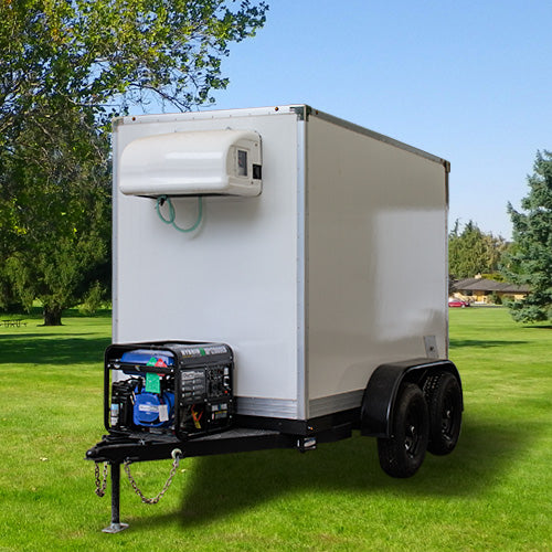 5x10 ft. Small Refrigerated Trailer - Holds 263 cubic ft.