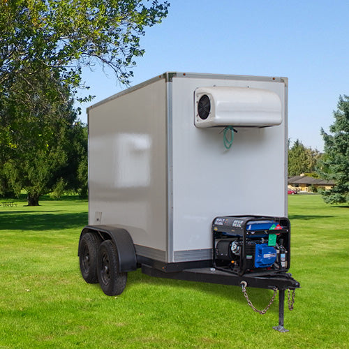 5x10 ft. Small Refrigerated Trailer - Holds 263 cubic ft.