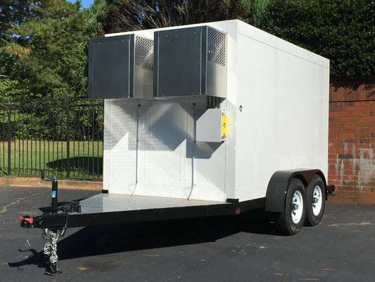 7x12 ft. Polar Temp Refrigerated Trailer - holds 410 cubic ft.